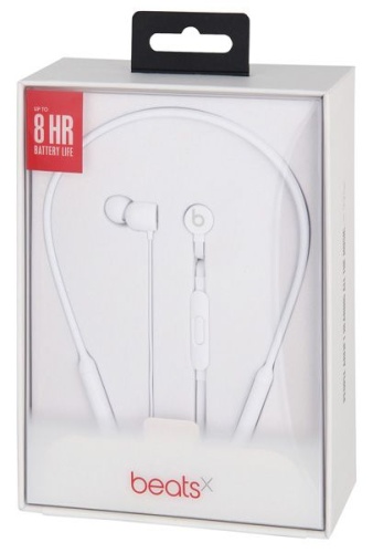 Наушники Beats BeatsX Earphones - White MLYF2ZE/A фото 5 Наушники Beats BeatsX Earphones - White MLYF2ZE/A фото 5