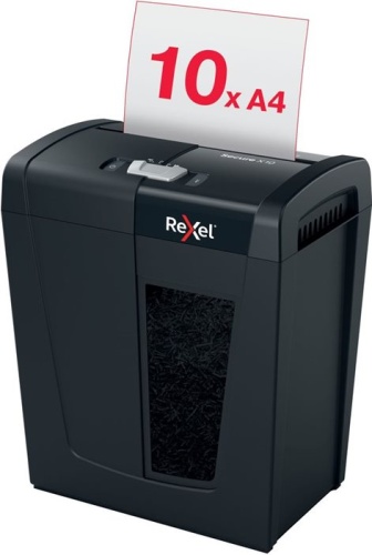 Уничтожитель бумаг REXEL Secure X10 EU черный 2020124EU фото 6