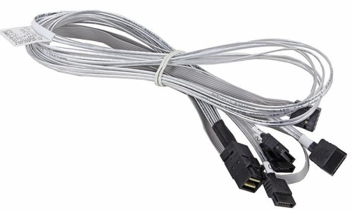 Кабель-переходник SAS - SATA Adaptec ACK-I-HDmSAS-4SATA-SB-0.8M (2279800) 2279800-R фото 2 Кабель-переходник SAS - SATA Adaptec ACK-I-HDmSAS-4SATA-SB-0.8M (2279800) 2279800-R фото 2