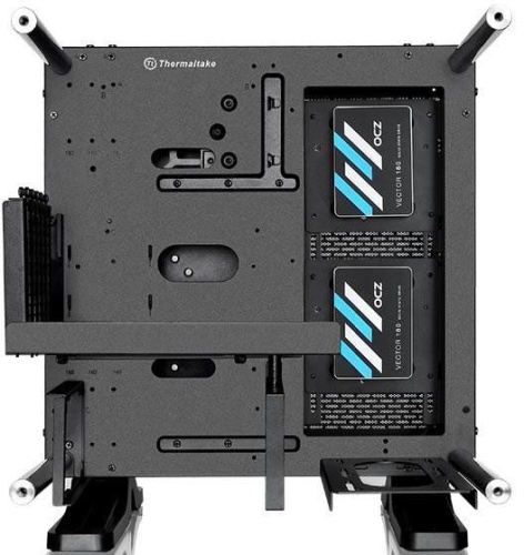 Корпус HTPC Thermaltake Core P1 TG черный CA-1H9-00T1WN-00 фото 3