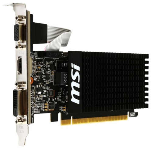 Видеокарта PCI-E MSI 2048 Мб GT7102GD3HLP фото 2