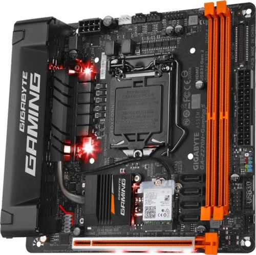 Мат. плата Socket1151 GIGABYTE GA-Z270N-Gaming 5 GA-Z270N-GAMING5 фото 2