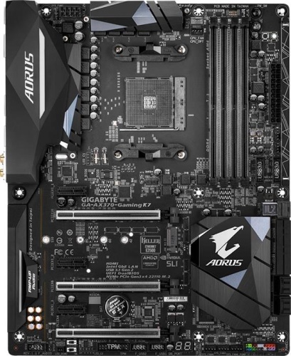 Мат. плата SocketAM4 GIGABYTE GA-AX370-Gaming K7 фото 3