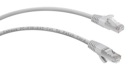 Патчкорд UTP Cabeus PC-FTP-RJ45-Cat.5e-0.3m