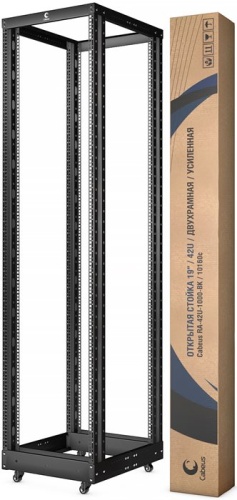 Стойка телекоммуникационная Cabeus RA-47U-1000-BK фото 2 Стойка телекоммуникационная Cabeus RA-47U-1000-BK фото 2