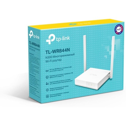 Роутер Wi-Fi TP-Link TL-WR844N белый фото 4