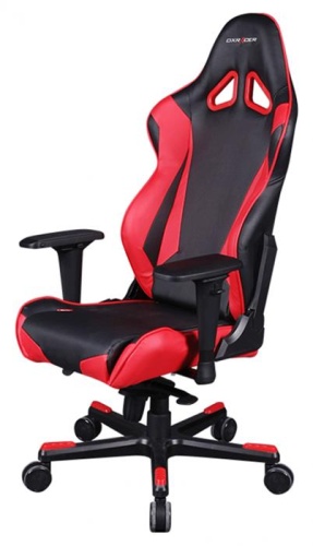 Игровое кресло DXRacer OH/RJ001/NR Racing чёрно-красное Игровое кресло DXRacer OH/RJ001/NR Racing чёрно-красное