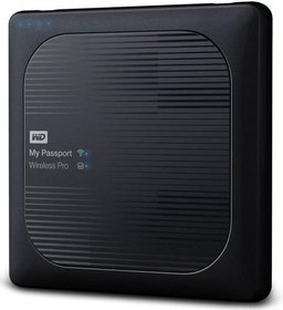Внешний жесткий диск 2.5 Western Digital 4Tb My Passport Wireless Pro WDBSMT0040BBK