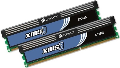 Модуль памяти DDR3 Corsair 2x4ГБ XMS3 CMX8GX3M2A1333C9