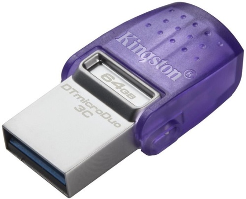 Накопитель USB flash Kingston 64Gb DataTraveler microDuo 3C DTDUO3CG3/64GB