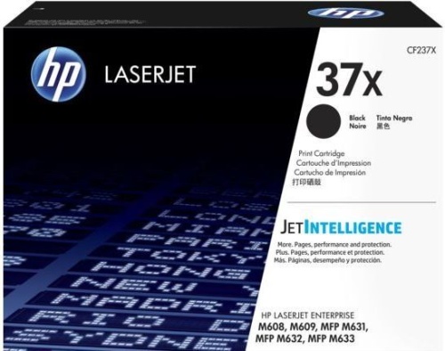 Оригинальный лазерный картридж Hewlett Packard 37X High Yield Black CF237X Оригинальный лазерный картридж Hewlett Packard 37X High Yield Black CF237X