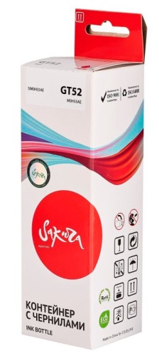 Чернила совместимые Sakura M0H55AE (№GT52 Magenta) SIM0H55AE Чернила совместимые Sakura M0H55AE (№GT52 Magenta) SIM0H55AE
