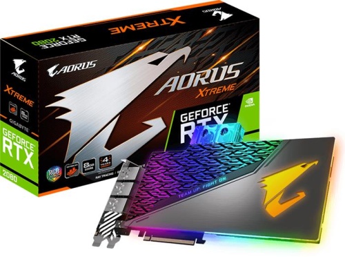 Видеокарта PCI-E GIGABYTE 8192Мб RTX 2080 Xtreme Waterforce GV-N2080AORUSXWB-8GC фото 9