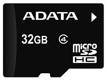 Карта памяти Micro SDHC A-Data 32ГБ AUSDH32GCL4-R