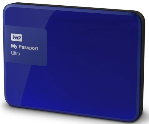 Внешний жесткий диск 2.5 Western Digital 2000ГБ My Passport Ultra WDBNFV0020BBL