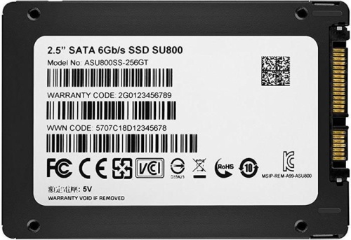 Накопитель SSD SATA 2.5 A-Data 256GB SU800 ASU800SS-256GT-C фото 3