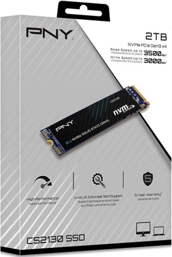Накопитель SSD M.2 PNY 2TB PNY CS2130 M280CS2130-2TB-RB фото 2 Накопитель SSD M.2 PNY 2TB PNY CS2130 M280CS2130-2TB-RB фото 2