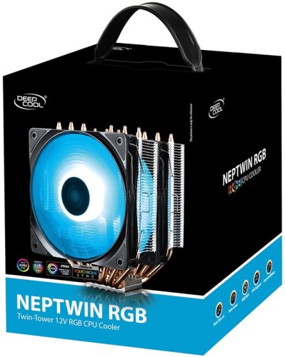 Кулер для процессора Deepcool NEPTWIN RGB фото 2