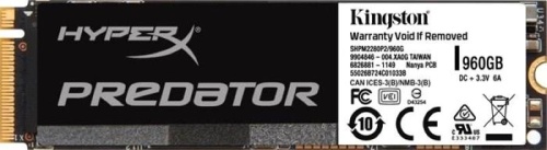 Накопитель SSD M.2 Kingston 960Gb HyperX Predator SHPM2280P2/960G