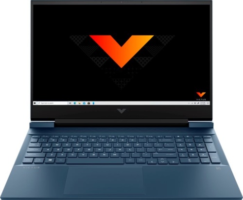 Ноутбук Hewlett Packard Victus 16-d0053ur (4E1S5EA) синий Ноутбук Hewlett Packard Victus 16-d0053ur (4E1S5EA) синий