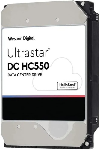 Жесткий диск SATA HDD Western Digital 16Tb Ultrastar DC HC550 0F38462 WUH721816ALE6L4