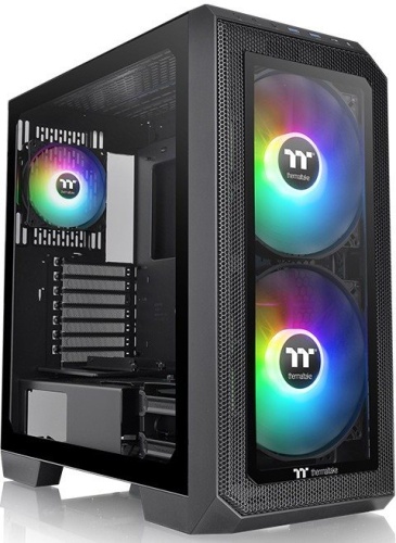 Корпус Miditower Thermaltake View 300 MX черный CA-1P6-00M1WN-00 фото 2