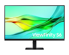 Samsung 32" ViewFinity S6 S60UD S32D604UAI (IPS 21:9 2560x1440x100Hz 5ms 350cd 1000:1 178/178 1,07 млрд DP (IN); DP (OUT); HDMI; USB-C (90 Вт) USB3.0x3 RJ45 HAS Tilt Swiv VESA Black
