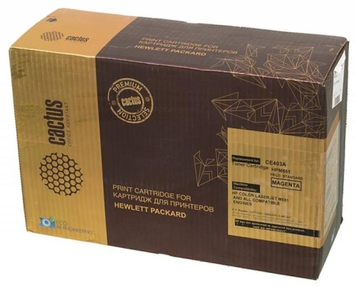 Картридж совместимый лазерный Cactus CSP-CE403A PREMIUM пурпурный Картридж совместимый лазерный Cactus CSP-CE403A PREMIUM пурпурный