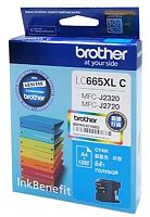 Оригинальный струйный картридж Brother LC-665XLC LC665XLC