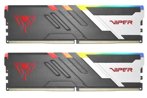 Модуль памяти DDR5 Patriot Memory 2x16Gb PVVR532G620C40K Viper Venom RGB RTL