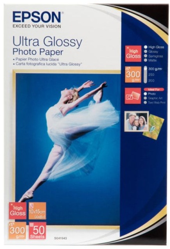Бумага для фото-печати Epson Ultra Glossy Photo S041943