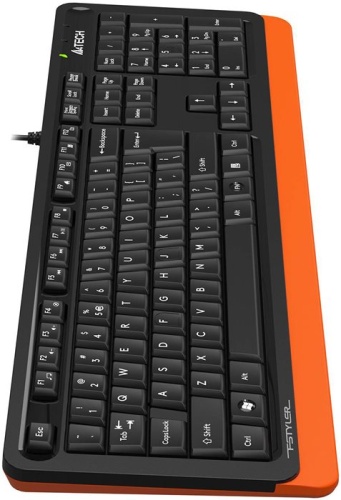 Клавиатура A4Tech Fstyler FKS10 черный/оранжевый FKS10 ORANGE фото 8