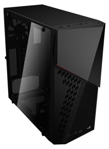 Корпус Miditower Aerocool CyberX Advance черный CYBERX ADV