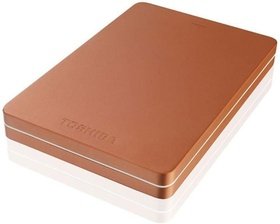 Внешний жесткий диск 2.5 Toshiba 2Tb Canvio Alu HDTH320ER3CA красный