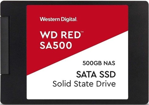 Накопитель SSD SATA 2.5 Western Digital 500Gb Red SA500 WDS500G1R0A фото 2