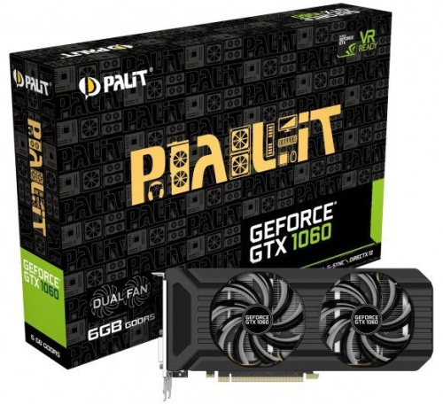 Видеокарта PCI-E Palit 6144МБ GeForce GTX 1060 Dual NE51060015J9-1060D фото 5