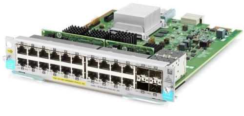 Серв. опция - сет. адаптер Hewlett Packard J9990A Aruba 20p PoE+ 4p SFP+ v3 zl2