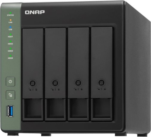 Сетевое хранилище данных (NAS) QNAP TS-431X3-4G