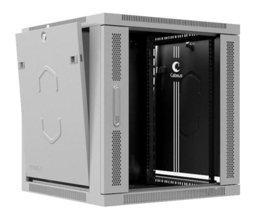 Шкаф телекоммуникационный Cabeus SH-05F-12U60/60 фото 3 Шкаф телекоммуникационный Cabeus SH-05F-12U60/60 фото 3