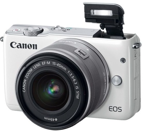 Цифровой фотоаппарат Canon EOS M10 белый 0922C012 фото 3