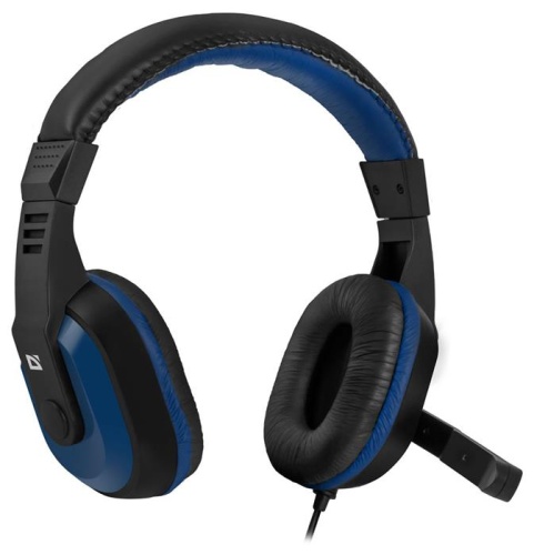 Гарнитура Defender GAMING WARHEAD G-190 BLUE/BLACK 64116