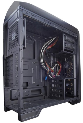 Корпус Miditower EXEGATE EVO-8202 Black-Red light EX270558RUS фото 5