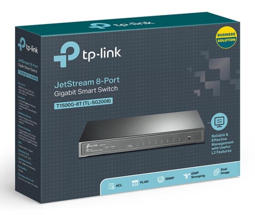 Коммутатор Smart TP-Link T1500G-8T фото 4