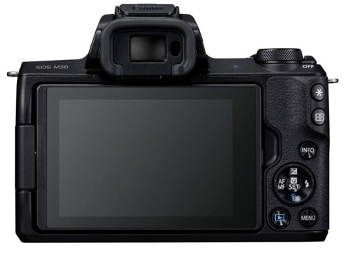 Цифровой фотоаппарат Canon EOS M50 черный 2680C042 фото 3