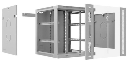 Шкаф телекоммуникационный Cabeus SH-05F-9U60/60 фото 4 Шкаф телекоммуникационный Cabeus SH-05F-9U60/60 фото 4