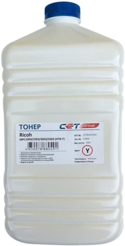 Тонер совместимый CET HT8-Y CET8524Y500 желтый