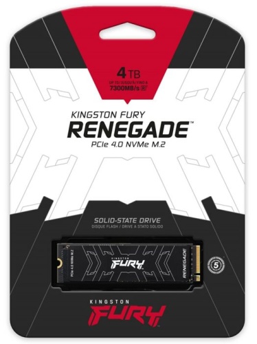 Накопитель SSD M.2 Kingston 4Tb FURY Renegade (SFYRD/4000G) фото 2