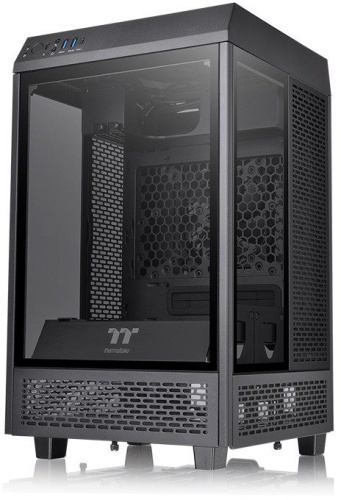 Корпус Minitower Thermaltake The Tower 100 Black CA-1R3-00S1WN-00