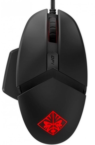 Мышь Hewlett Packard OMEN Reactor Black/Red (2VP02AA) фото 4