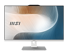 MSI Modern AM272P 1M AiO 27" FHD(1920x1080)IPS AG Non-touch, Core i5-120U (1.4GHz), 16GB DDR5(2x8GB),512GB SSD M.2,Intel UHD,WiFi,BT,camera,WirelessKB,mouse Eng/Rus,NoOS,1y war-ty,White